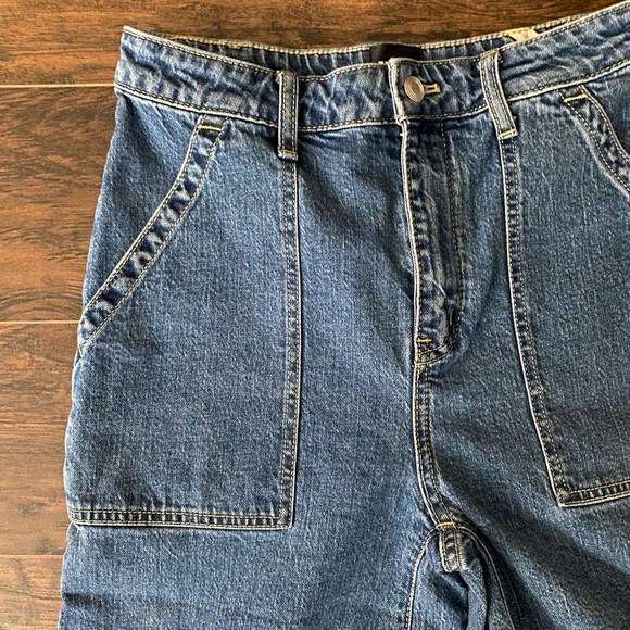 Anthropologie • Maeve Ultra High-Rise Denim Culottes - Picture 6 of 9